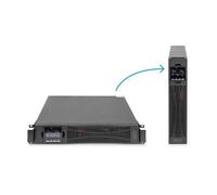 DIGITUS OnLine UPS system 3000 VA / 3000 W 9 salidas AC
