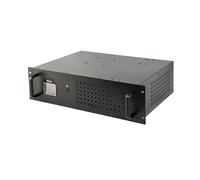 Gembird UPS Rack 19' SAI Línea interactiva 1.5 kVA 900W 4 salidas AC
