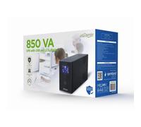 Sai Gembird 850VA Batería VRLA 20 Minutos Onda Sinusoidal Modificada LCD Protección Completa