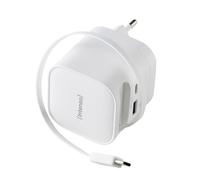 Sai Intenso 65W Batería Integrada GaN Carga Rápida USB-C y USB-A Compacto