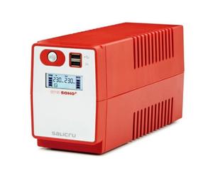 SAI Línea Interactiva Salicru SPS 850 SOHO+ IEC/ 850VA-480W/ 3 Salidas/ Formato Torre