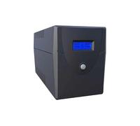 SAI monofásico offline interactivo - Potencia 1500VA/900W - Entrada 220~240 Vac /Salida 230 Vac - 4 salidas SAI/UPS protegidas - Tiempo de recarga 6~8 h - 2 baterías de plomo-ácido selladas