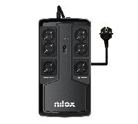 Nilox SAI Office Premium Line Interactive 850 – Línea interactiva 850 VA 595 W