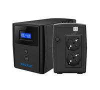 Sai Phasak 800 VA Batería de Plomo 8 Minutos Backup USB-C y Schuko