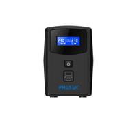 SAI Phasak Sirius Interactivo 2260 VA - PH 7322 2260 VA / 1320 W PUERTOS USB FRONTALES