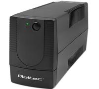 Sai Qoltec 850VA Batería 12V 7Ah 14 Minutos Protección AVR Onda Senoidal