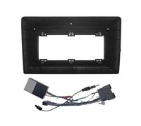 SAIBOL Marco Radio Panel Coche 10 Pulgadas para Chrysler para Ciudad para País 2007-2010 Panel Salpicadero Radio Coche Reproductor Marco Audio Kit Montaje Tablero Cable Fascia(For Town Country All)