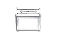 SAIBOL Marco Radio Panel Coche Marco Salpicadero Audio Estéreo Coche Kit Instalación Bisel Panel DVD 9 Pulgadas para VW para Polo 2011 2012 2013 2014 2015 2016 Fascia(Only Frame C)