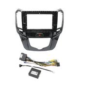 SAIBOL Marco Radio Panel Coche para Great para Wall para M4 para Haval H1 2014-2015 Marco Coche Adaptador Fascia Android Radio Audio Dash Kit Panel Ajuste Fascia(RHD-Cable canbus)