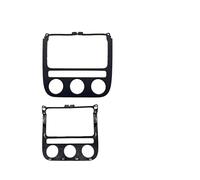 SAIBOL Marco Radio Panel Coche para VW para Jetta para Golf para GTI GLF5 2004-2009 2010 2011 1K085 8069H 1KD858069J Panel Control Clima Envolvente Radio Negro Fascia(Model A)