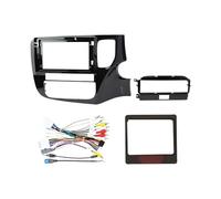 SAIBOL Marco Radio Panel Coche Radio Coche 101 Pulgadas Unidad Principal 2 DIN Panel DVD GPS MP5 Android Marco Tablero Fascia para Mitsubishi para Outlander 2014-2019 Fascia(FrameC XP CANbus Set)