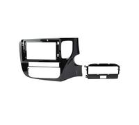 SAIBOL Marco Radio Panel Coche Radio Coche 101 Pulgadas Unidad Principal 2 DIN Panel DVD GPS MP5 Android Marco Tablero Fascia para Mitsubishi para Outlander 2014-2019 Fascia(Outlander RHD 9IN C)