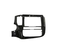 SAIBOL Marco Radio Panel Coche Radio Coche 101 Pulgadas Unidad Principal 2 DIN Panel DVD GPS MP5 Android Marco Tablero Fascia para Mitsubishi para Outlander 2014-2019 Fascia(Outlander LHD 9IN A)