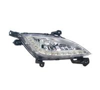 SAIBOL Para Hyundai Para Elantra GT Para I30 2012-2016 Faros Antiniebla Parachoques Delantero Del Coche Luz Conducción Diurna Marco Cubierta Tapa Luces Antiniebla Luz Niebla(1pc right light)