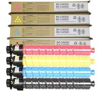 SAIBOYA Cartucho de tóner remanufacturado de repuesto para Ricoh IM C4500 IM C5500 IM C6000, 842279 842280 842281 842282, paquete de 4
