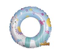 Saica- Llama Flotador, Color Rosa y Azul, 50 cms (2265)