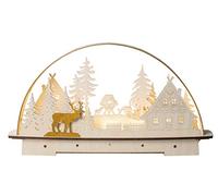 Saico LB1903 - Arco Decorativo de Madera de Colores (tamaño Grande)
