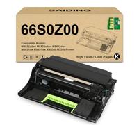 SAIDING 66S0Z00 Unidad de imagen 66S0ZA0 Cartucho de tambor de repuesto para unidad de tambor negra 66S0Z00 compatible con impresora Lexmark MS531dw MS631dw MS632dwe MX532adwe MX632adwe