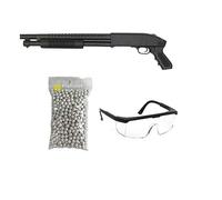 Saigo Defense SG00032 Escopeta de Aire comprimido/Modelo con Muelle/Plástico y Metal/Se suministra con Accesorios