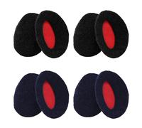 SAIIURV 4 Pares Orejeras Sin Banda Orejeras de Invierno Unisexo, Calentadores De Orejas Sin Banda, Para Exteriores Para Hombres Y Mujeres (4 Pares)