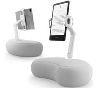 SAIJI Soporte de Tableta Almohada, Soporte iPad Ajustable 360° para Cama con Brazo de Doble Eje Flexible, Soporte de Tableta para iPad, Kindle, Monitor Portátil y Todos los Dispositivos de 4.7"-15.6"