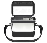 SAIKA Bolsa para impresora fotográfica Liene M100 M200 de 4 x 6 pulgadas, soporte de almacenamiento portátil para papel fotográfico, cartucho de tinta, casete de papel, adaptador de corriente (solo