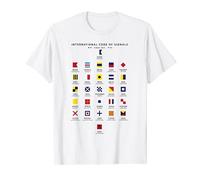 Sailing Code Of Signals - Ancla para barco Camiseta
