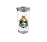Sailing Yachting Vela-Yate Navegando velas velero marinero Vaso térmico de acero inoxidable de doble pared