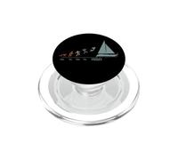 Sailing Yachting Vela-Yate Vintage Vintage Navegando Velas PopSockets PopGrip para MagSafe