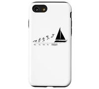 Sailing Yachting Vela-Yate Weekend Navegando velas Carcasa para iPhone SE (2020) / 7 / 8