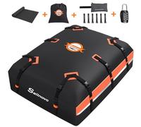Sailnovo - Cofre para techo de coche, 595 l, impermeable, instalación fácil, para viajes por carretera, camping, familias, aventura