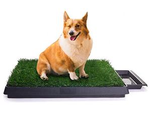Sailnovo Inodoro para Perros de 63 x 50 cm, Inodoro para Cachorros, Almohadilla de Entrenamiento para Perros pequeños, Grandes y Mayores - Inodoro para Mascotas