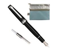 Sailor 11-1222-420 - Pluma estilográfica profesional con juego de convertidor, color plateado