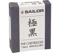 Sailor 13-0602-120 Gokukuro - Cartucho de tinta para pluma estilográfica.