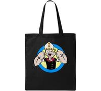 Sailor Big arms Pope Hat - Bolsa de algodón ecológico natural, color negro, Black, Talla única
