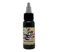 Sailor Jerry adhesivo color Liner Black (Negro), 30 ml. Fabricado en Alemania. con certificado. Color, Tatuajes Tattoo Ink, Vertrieb durch Han de Sen GmbH.