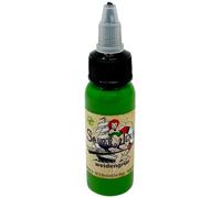 Sailor Jerry IG69511 Tinta de tatuaje alemana (30 ml, vegano, certificado REACH, con certificado), color verde sauce