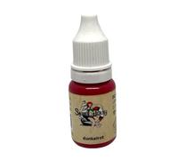 Sailor Jerry Rojo Oscuro 10ml - Alemana Color Tatuaje con Certificado - Inkgrafix® IG04123 Tattoo Ink Rojo Dark Red