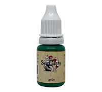Sailor Jerry - Tinta para tatuajes (10 ml), color verde Fabricado en Alemania. Con certificado. Tatuaje de color, Tattoo Ink, vendido por HAN-SEN GmbH.