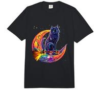 Sailor Meow, Lindo Gato Lunar, Magia Espacial, gótico, Halloween Comfort Colors Adult Heavyweight T-Shirt