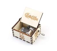 Sailor Moon - Caja musical de madera tallada con manivela, regalo musical, juego de densidad de luz de luna, madera