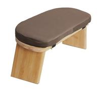 SailorMoon Banco de meditación Plegable 44 x 19 x 21 cm, 180 kg, Taburete de meditación con cojín de meditación, ángulo de inclinación de 5° y, Silla de meditación ergonómica para