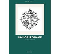 Sailor's Grave: Tattoo Flash Coloring Book for Adults with 40 Bold Line Traditional Designs - Anchors, Ships, Swallows, Mermaids and Lighthouses for Relaxation and Stress Relief (Flash & Iron)