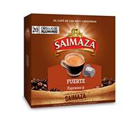 Saimaza Cápsulas de Café Fuerte | Intensidad 9 | 20 Cápsulas Compatibles Nespresso