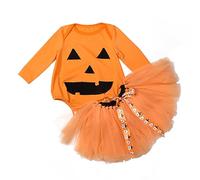 Saingace Disfraz Bebe 0-3 Meses Halloween Disfraces De Calabaza Nina Disfraz NiñA 3 AñOs Disfraz Halloween Nino 5 Anos Disfraces Bebe 6 12 Meses Vestido Amarillo Bebe Vestidos NiñA Bautizo