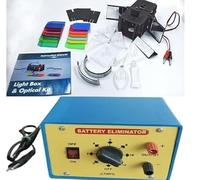 Saini_Medicos Instruments RAY - Kit de óptica para exploración óptica iluminada sin eliminador de batería, 2 amperios, 2-12 voltios, combo de 2 unidades