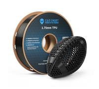 SainSmart Filamento básico de impresión 3D de TPU 95A, 1 kg, negro