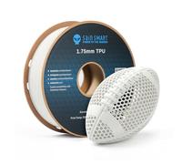SainSmart Filamento de TPU de 1,75, filamento básico de impresión 3D de TPU blanco, TPU de color sólido, 1,75 mm, 1 kg, precisión dimensional +/- 0,05 mm