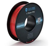 SainSmart Filamento flexible de TPU para impresora 3D de 1,75 mm, 800 g, precisión dimensional +/- 0,05 mm, escarlata neón