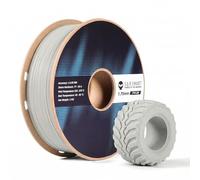 SainSmart Flex TPU Air - Filamento de poliuretano termoplástico ligero de 1,75 mm, dureza ajustable 77A-93A, alta elasticidad y acabado mate, para wearables, ropa deportiva (gris, 1 kg)